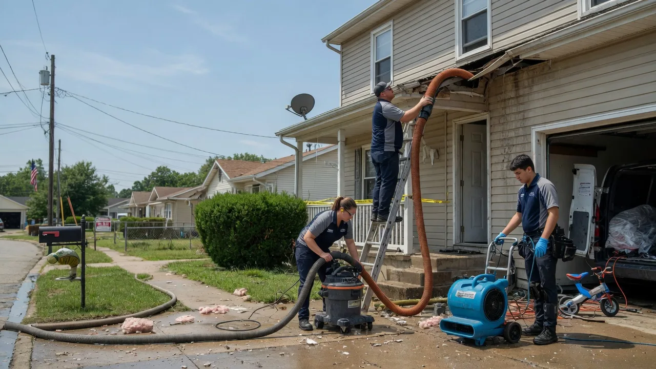 Water Damage Restoration in Muscle Shoals, AL near me